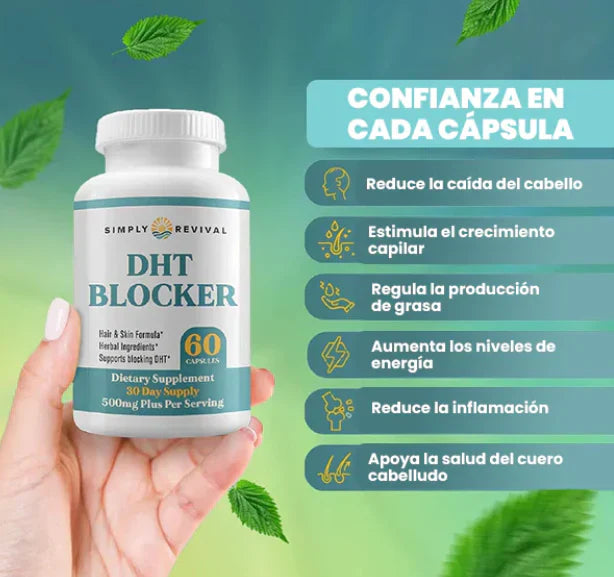 DHT BLOCKER™ - La solución natural que detiene la caída capilar