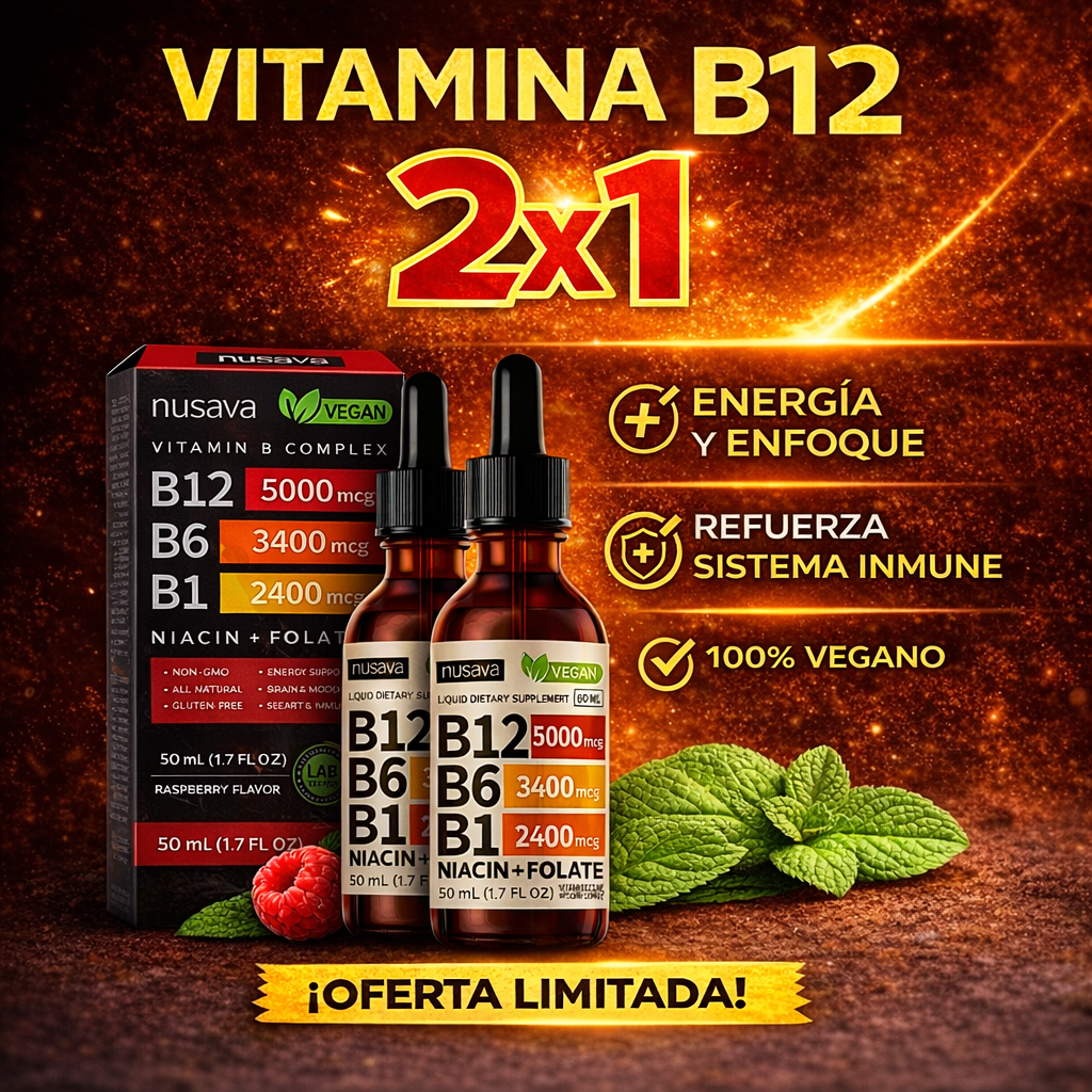 Gotas líquidas de vitaminas esenciales - OFERTA PAGA 1 LLEVA 2