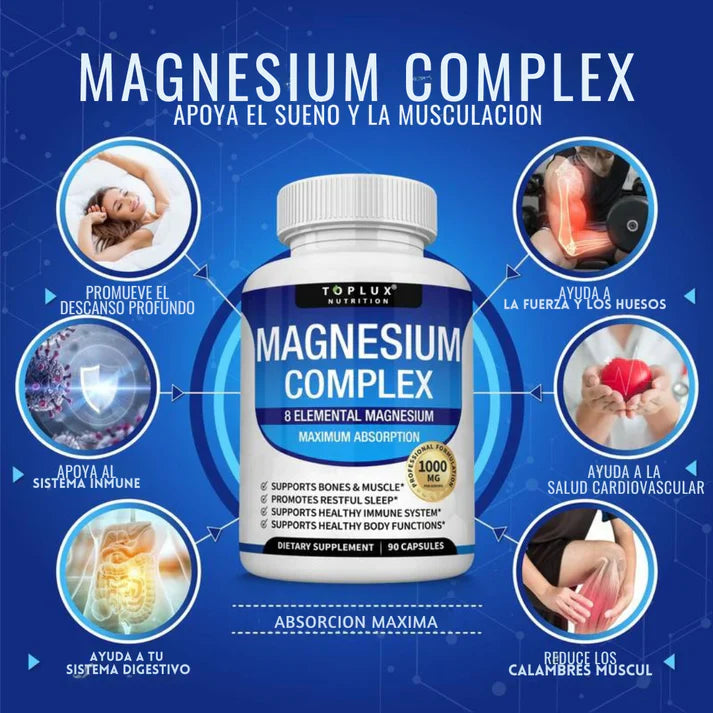 Magnesium Complex Supplement 8 Elemental